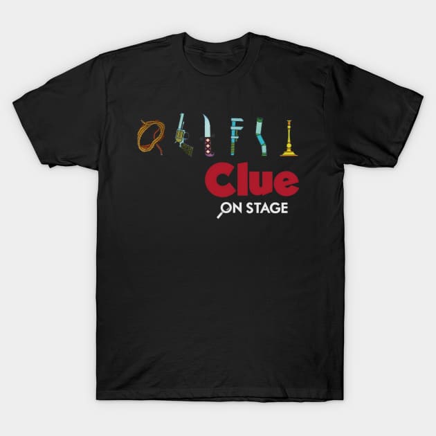 Clue movie t-shirt T-Shirt by Riss art